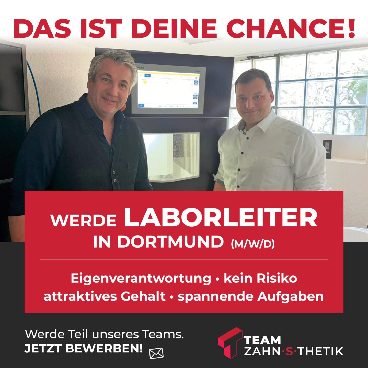 Zahn-s-thetik Dentallabor in Unna - Karriere - Laborleiter (m/w/d) in Dortmund gesucht! Zahn-s-thetik Dentallabor in Unna - Karriere - Laborleiter (m/w/d) in Dortmund gesucht!